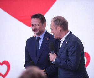 Rafał Trzaskowski po ogłoszeniu wyników exit poll