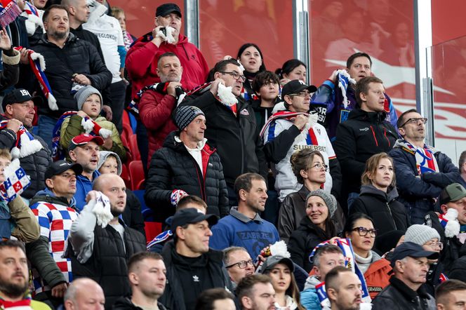 Kibice na meczu Górnik Zabrze - Legia Warszawa