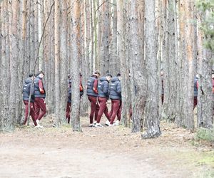 Polska - Holandia. Piłkarze poszli do lasu
