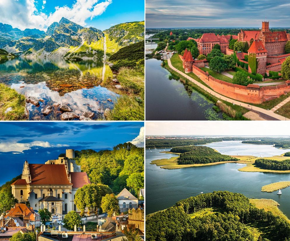 TOP 10 największych atrakcji turystycznych w Polsce