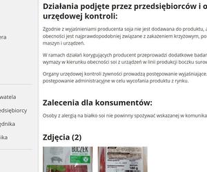 Ostrzeżenie GIS. Dotyczy boczku jednej z marek. Jeden ze składników jest groźny dla alergików