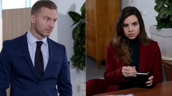M jak miłość odcinek 1289, Aneta (Ilona Lewandowska), Andrzej (Krystian Wieczorek)