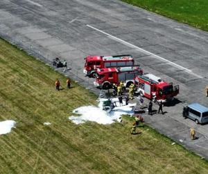 Groźne zdarzenie z udziałem awionetki na lotnisku pod Kołobrzegiem. Służby w akcji