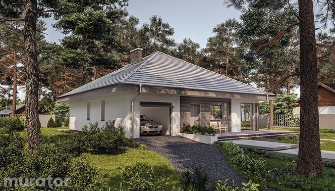 Najciekawsze projekty domów parterowych. Zobacz najlepsze projekty z kolekcji Muratora