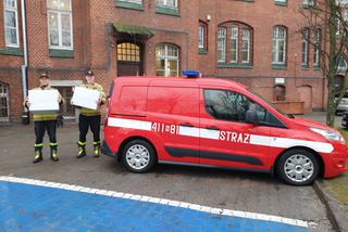 Strażacy z Braniewa nadal aktywnie walczą z pandemią 