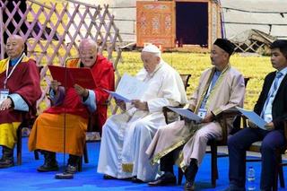 Ułan Bator: papież Franciszek na spotkaniu ekumenicznym