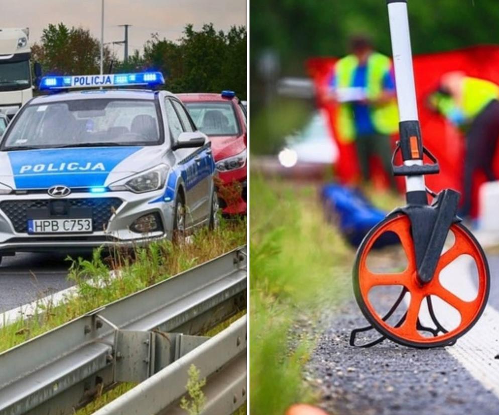 Kierowca nissana zginął na AOW. Najpierw uderzył w toyotę, potem wjechał w bariery 