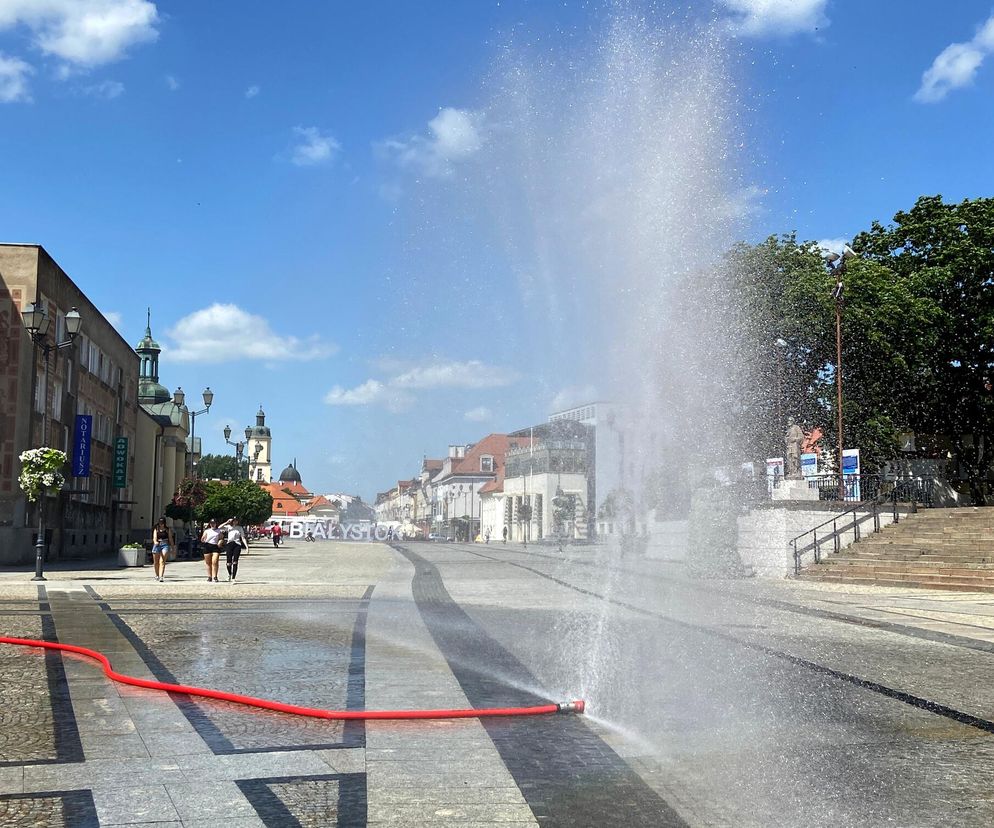 Kurtyny wodne podczas upałów