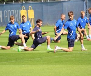 Trening Lecha Poznań przed meczem z Rakowem Częstochowa 