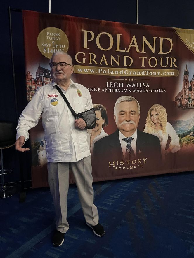 Lech Wałęsa podbił Teksas