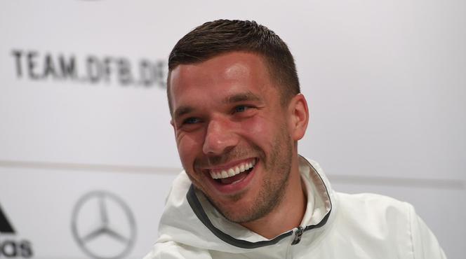 Lukas Podolski - reprezentant Niemiec w piłce nożnej urodzony w Gliwicach