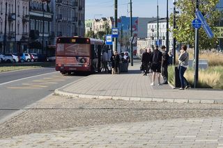 Przystanki tymczasowe w Sosnowcu na Patelni