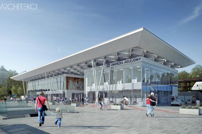 Projekt nowego dworca PKP w Koszalinie
