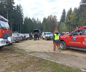 Istebna: Po trzech dniach poszukiwań odnaleziono zaginionego grzybiarza