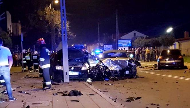 Sprawca wypadku miał w organizmie ponad 2 promile alkoholu