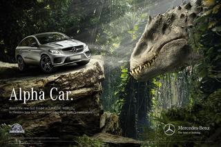 Flota Mercedesów w nowym filmie Jurassic World