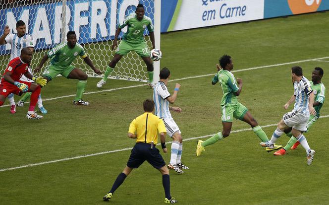Nigeria - Argentyna, gol Messiego