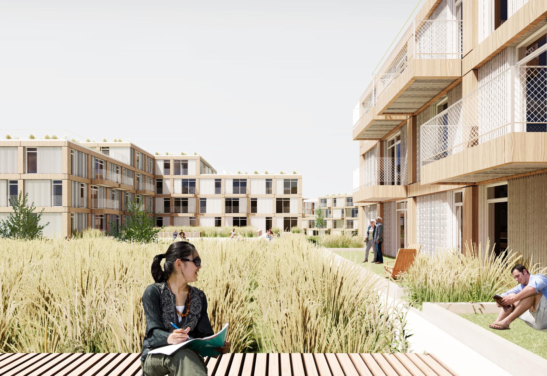 Osiedla TBS w Stargardzie według Urban Climate Architects 