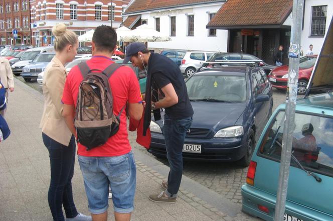 Witam15/06/2012 - Po wygranym meczu z Irlandią (4:0) reprezentant Hiszpanii - Xabi Alonso spaceruje ulicami starówki w Gdańsku