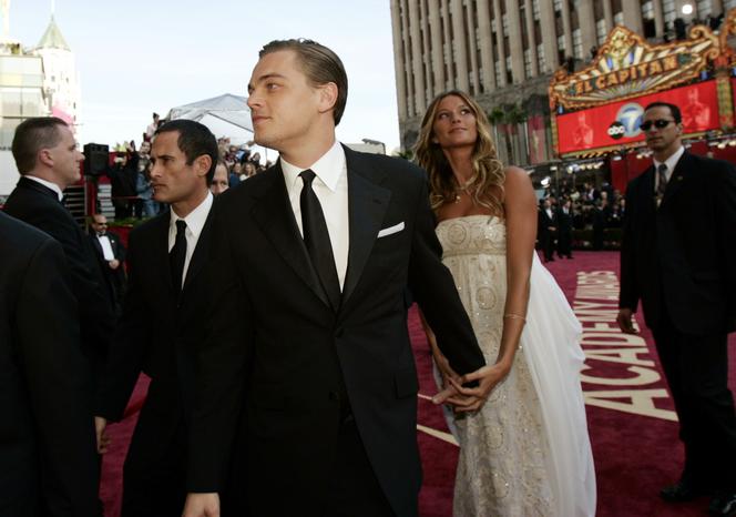 Leonardo Dicaprio, Gisele Bundchen - Oscary 2005