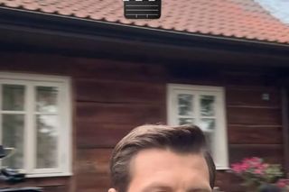 M jak miłość nowy sezon. Adam Karski (Patryk Szwichtenberg) na planie