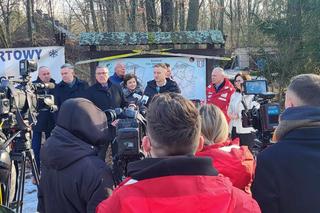 Trasy narciarskie Siedlce - konferencja ministra sportu i turystyki 