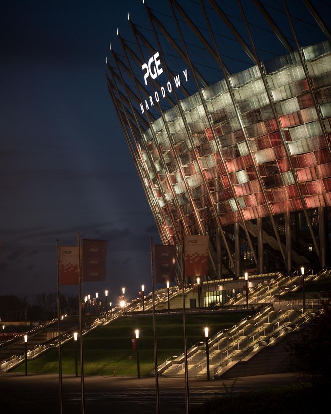 Największy stadion w Polsce: PGE Narodowy w Warszawie