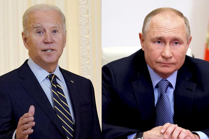 Joe Biden i Władimir Putin