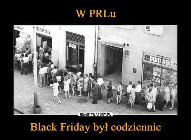 Black Friday w memach internautów