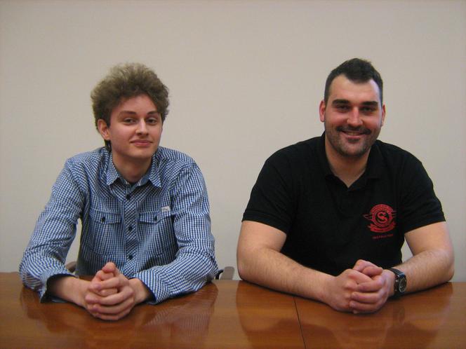 Damian Hanczewski i Bartosz Grzybowski