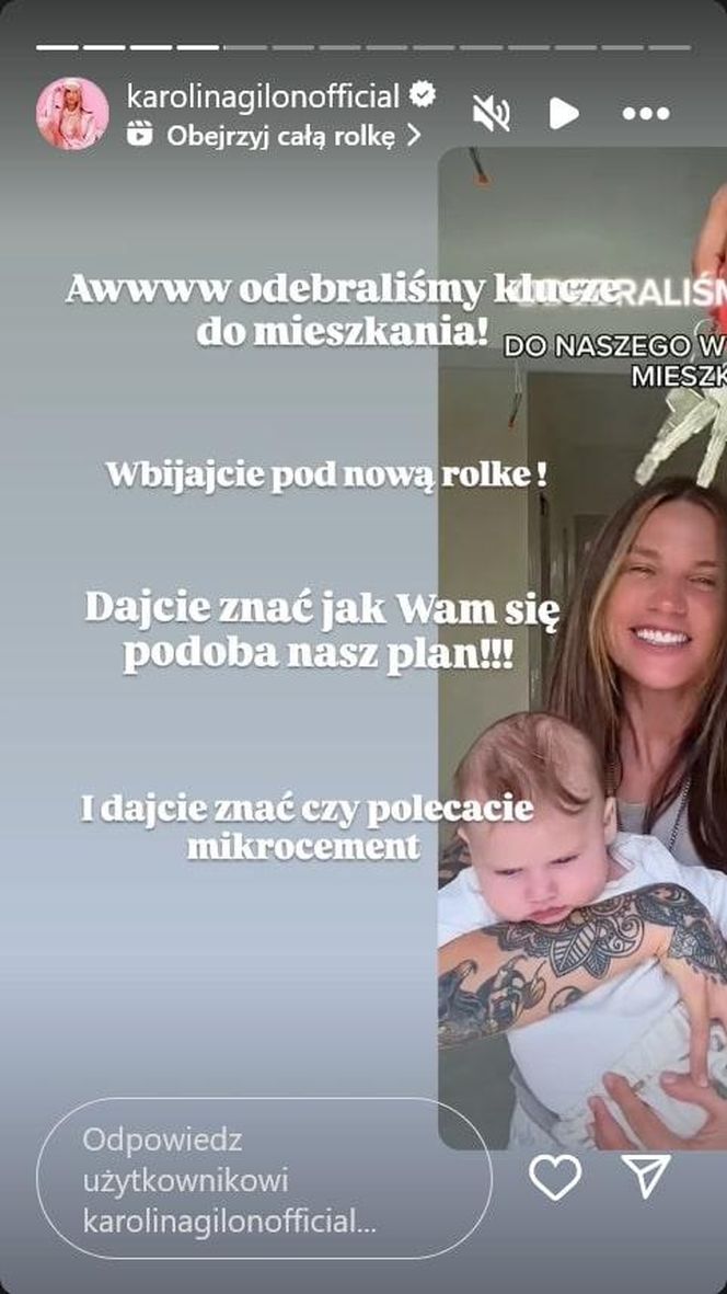 Karolina Gilon chwali się nowym mieszkaniem. Co za wnętrza!