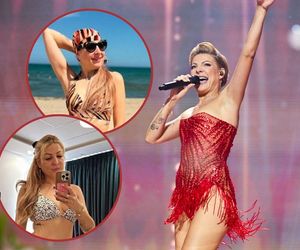 Odchudzona Magdalena Narożna wskoczyła w bikini i kusi na potęgę! Prawdziwa kocica!