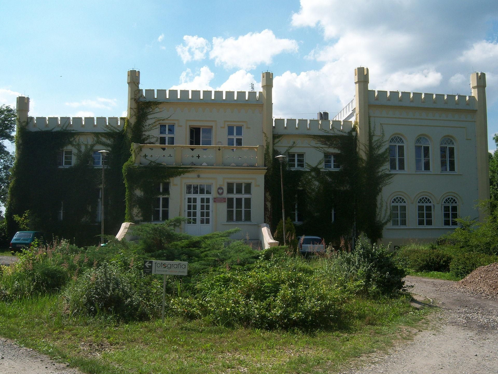 Pałac w Posadzie przed remontem