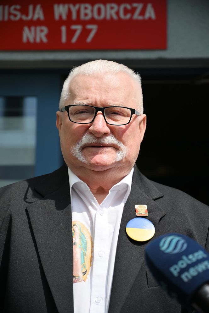 Wybory prezydenckie 2025 - Lech Wałęsa.