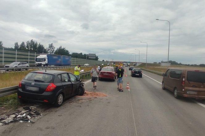 Wypadek na A1