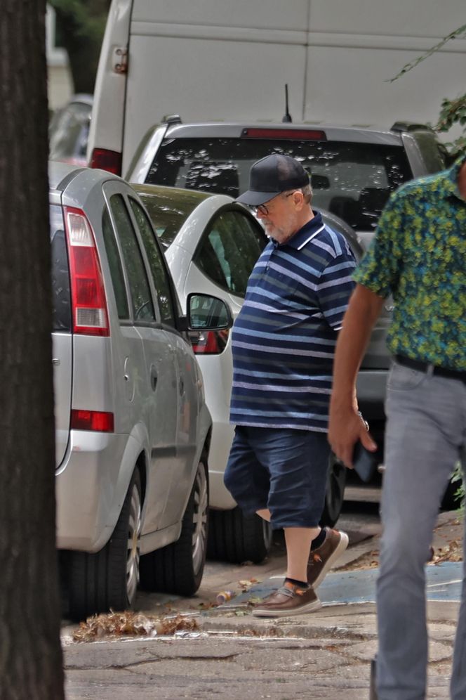 Edward Miszczak i Anna Cieślak na bazarku