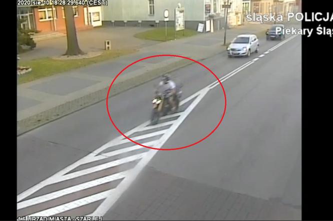 Śląskie: Próbna jazda motocyklem zakończyła się ucieczką przed policją [WIDEO]