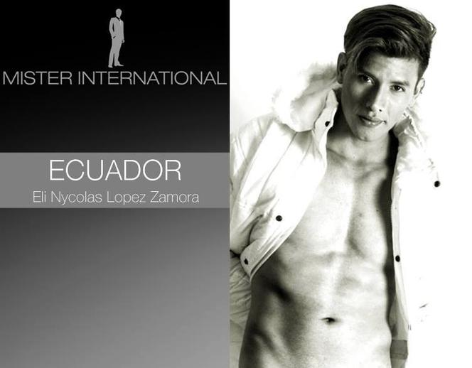 mister international/Ekwador Eli Zamora