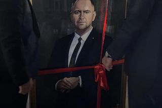 Karol Nawrocki i bokserzy