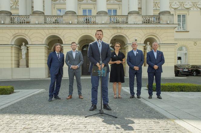 Konferencja Rafała Trzaskowskiego