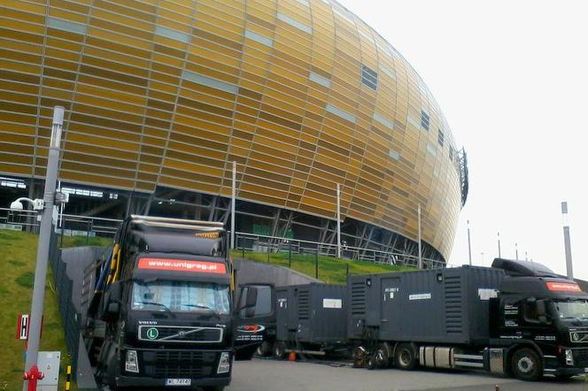 Przygotowania do koncertu Jennifer Lopez w PGE Arena