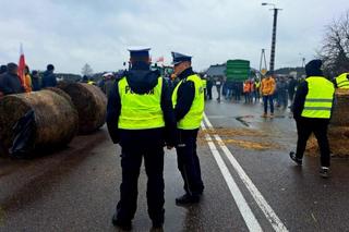 Protest rolników w woj. podlaskim (20.02.2024)