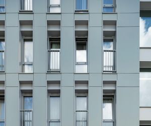 Elewacje włóknocementowe Equitone: od baz wojskowych po szpitale