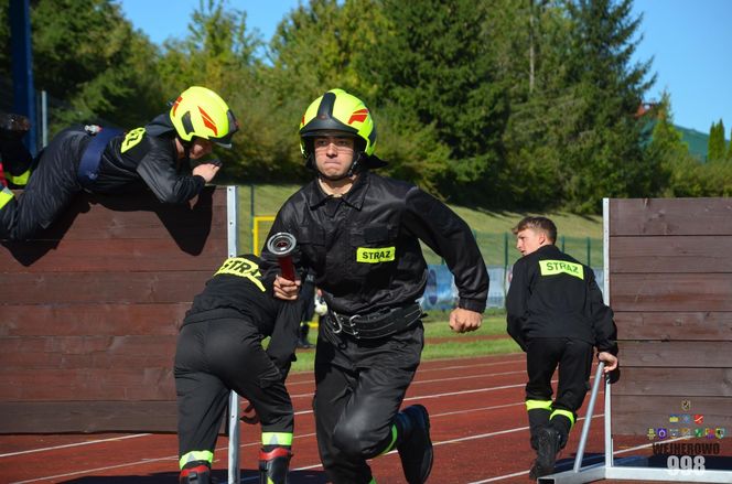 Powiatowe Zawody Sportowo-Pożarnicze jednostek OSP z terenu powiatu wejherowskiego. 