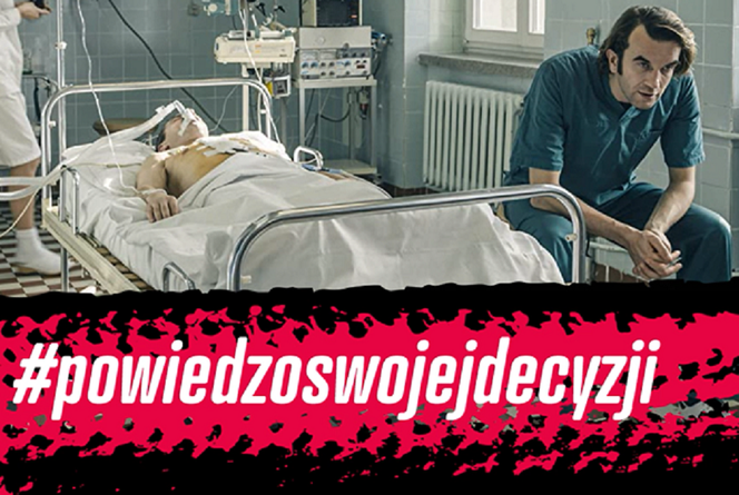Tomasz Kot jako Zbigniew Religa apeluje o oddawanie narządów