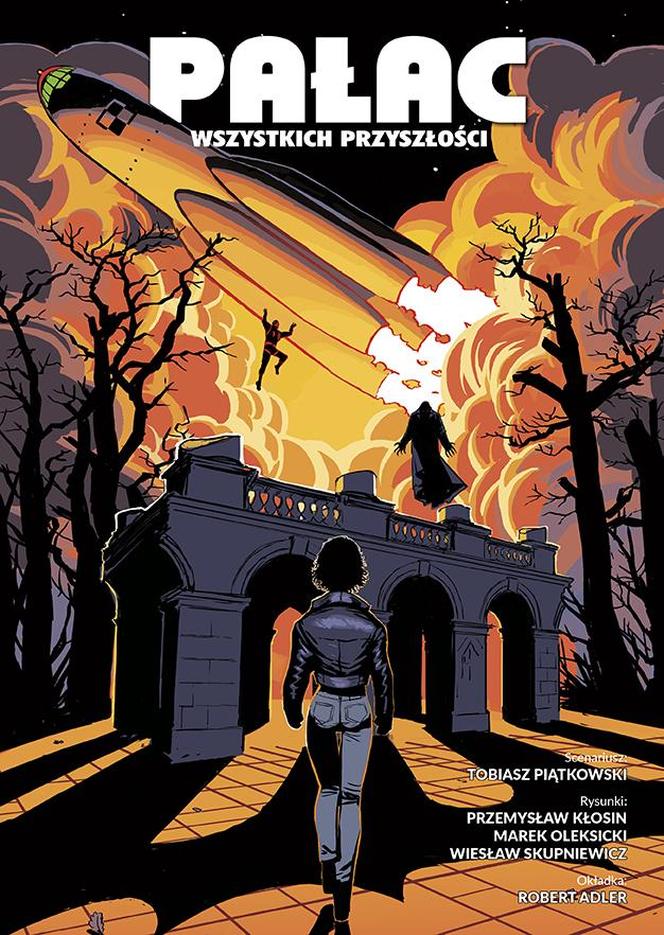 Komiksowa fantazja na temat Pałacu Saskiego w Warszawie! Poznajcie „Pałac wszystkich przyszłości” 