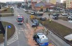 Poważny wypadek na al. Wojska Polskiego w Bydgoszczy. Są duże utrudnienia w ruchu 