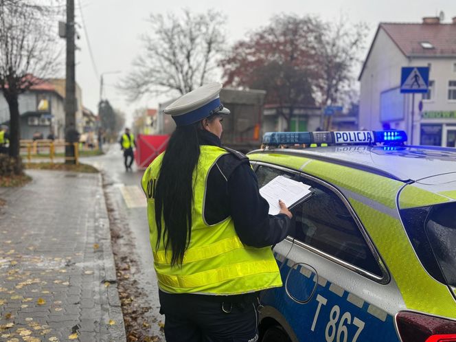 Tragedia w Morągu. Kierowca ciężarówki potrącił pieszą. Kobieta nie żyje