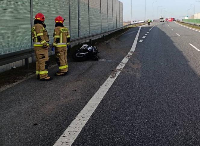 Tragiczny wypadek na S8. Nie żyje 26-letni motocyklista