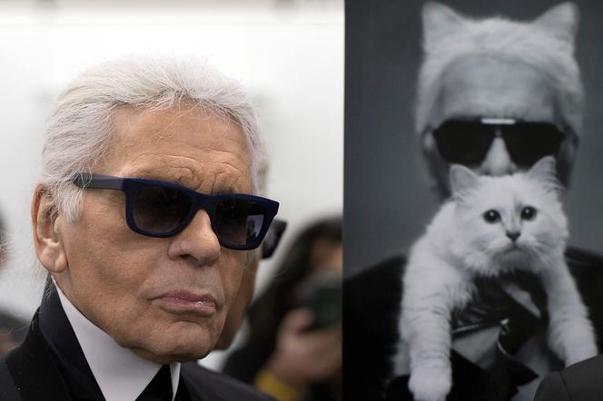 Karl Lagerfeld i jego kot, Choupette 